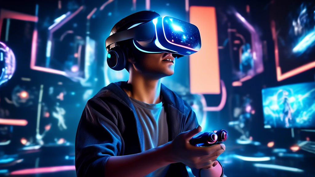 Die Zukunft des Gamings: VR Set
